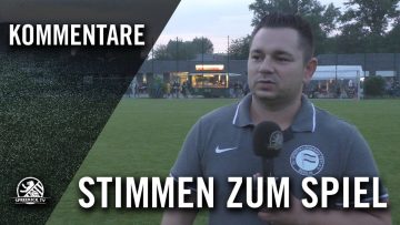 Die Stimmen zum Spiel | SV Sparta Lichtenberg – VfB Fortuna Biesdorf (1. Spieltag, Berlin-Liga)