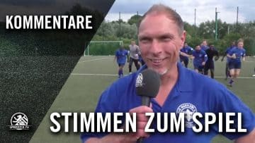 Die Stimmen zum Spiel (SV Sparta Lichtenberg – TuS Makkabi, Relegation zur Berlin-Liga)