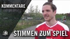 Die Stimmen zum Spiel (SV Sparta Lichtenberg – FSV Berolina Stralau, Landesliga, Staffel 2)