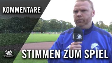 Die Stimmen zum Spiel (SV Stern Britz – SG Empor Hohenschönhausen, Kreisliga B, Staffel 3)