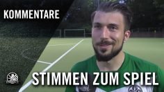 Die Stimmen zum Spiel (SV Tasmania Berlin – SF Johannisthal, Testspiel) | SPREEKICK.TV