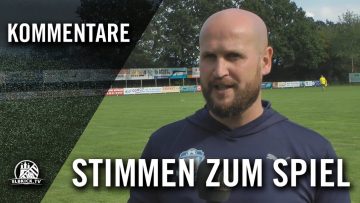 Die Stimmen zum Spiel | SV Todesfelde – 1.FC Phönix Lübeck