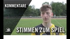 Die Stimmen zum Spiel | SV Türkgücü Ataspor – SC Eintracht Freising (Testspiel)