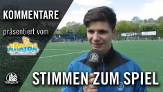 Die Stimmen zum Spiel (SV UH-Adler – Croatia, Bezirksliga Ost) | Präsentiert vom ARRIBA Erlebnisbad