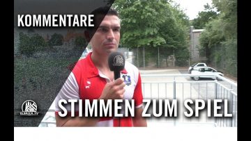 Die Stimmen zum Spiel | SV Uhlenhorst-Adler – HFC Falke (2. Spieltag, Bezirksliga Nord)