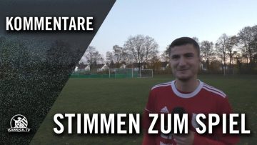 Die Stimmen zum Spiel | SV Untermenzing – TSV Allach 09 (13. Spieltag, Kreisliga 1)