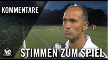 Die Stimmen zum Spiel | SV Viktoria Preußen – FC TSG Königstein (Testspiel)