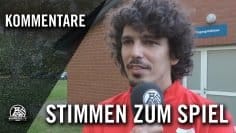 Die Stimmen zum Spiel | SV Wacker Obercastrop – Kirchhörder SC (10. Spieltag, Landesliga, Staffel 3)