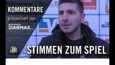 Die Stimmen zum Spiel | SV Wacker Obercastrop – Erler SV 08 (15. Spieltag, Bezirksliga)