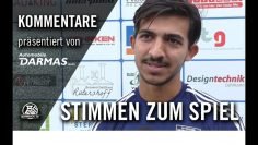 Die Stimmen zum Spiel | SV Wacker Obercastrop – SV Vestia Disteln (2. Spieltag, Bezirksliga)