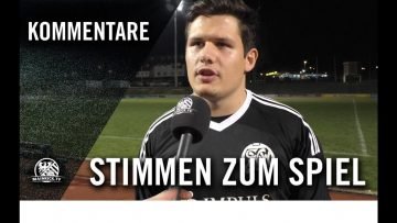 Die Stimmen zum Spiel | SV Wiesbaden – FV Biebrich 02 (Achtelfinale, Kreispokal Wiesbaden)