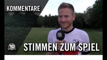 Die Stimmen zum Spiel | SVG Steinheim – VfB Oberndorf (33. Spieltag, Gruppenliga Frankfurt)