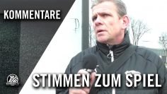 Die Stimmen zum Spiel (SW Wattenscheid – DJK Wattenscheid, U19 A-Junioren, Kreisliga B)