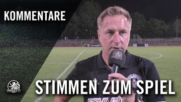 Die Stimmen zum Spiel | Tennis Borussia Berlin – SC Staaken (4. Spieltag, NOFV-Oberliga Nord)