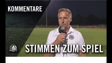 Die Stimmen zum Spiel | Tennis Borussia Berlin – SC Staaken (2. Spieltag, NOFV-Oberliga Nord)