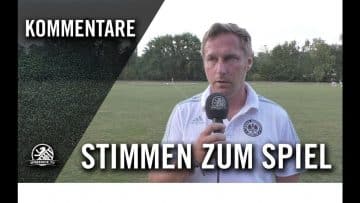 Die Stimmen zum Spiel | Tennis Borussia Berlin – BSV Eintracht Mahlsdorf (Testspiel)