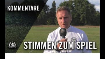 Die Stimmen zum Spiel | Tennis Borussia Berlin – SD Croatia (Testspiel)