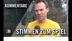 Die Stimmen zum Spiel | Tennis Borussia Berlin – SFC Stern 1900 (Achtelfinale, Pokal)