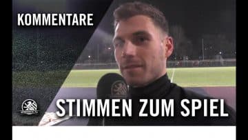 Die Stimmen zum Spiel | Tennis Borussia Berlin – SC Staaken (17. Spieltag, NOFV-Oberliga Nord)