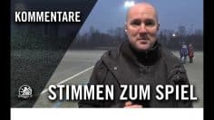 Die Stimmen zum Spiel | Tennis Borussia Berlin II – MSV Normannia (13. Splt., Kreisliga A)