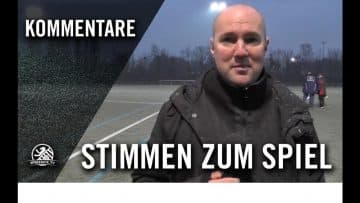 Die Stimmen zum Spiel | Tennis Borussia Berlin II – MSV Normannia (13. Splt., Kreisliga A)