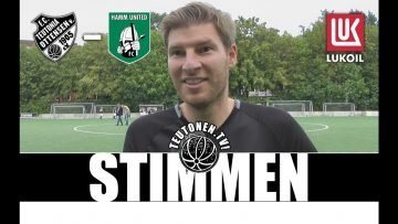 Die Stimmen zum Spiel | Teutonia 05 – Hamm United FC (4. Spieltag, Oberliga Hamburg) | TEUTONEN.TV