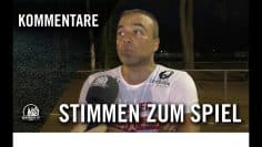 Die Stimmen zum Spiel | TFC Köln – GSV Prometheus Köln-Porz (14. Spieltag, Kreisliga A, Kreis Köln)