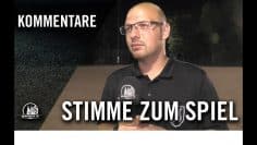 Die Stimmen zum Spiel | TFC Köln – SV Schlebusch (3. Runde, Kreispokal Köln)