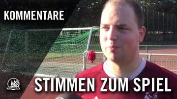 Die Stimmen zum Spiel (TFG Nippes 78 – Olympia Köln, Kreisliga C, Staffel 2)| RHEINKICK.TV