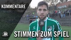 Die Stimmen zum Spiel | TSB Flensburg – VfB Lübeck (Halbfinale, Schleswig-Holstein-Pokal)