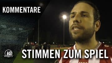Die Stimmen zum Spiel (TSC Euskirchen – FC Viktoria Köln, VF Bitburger-Pokal 16/17) | RHEINKICK.TV