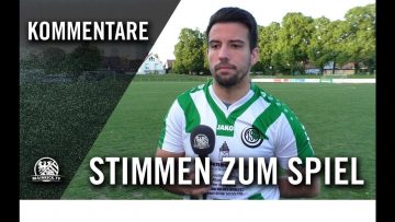 Die Stimmen zum Spiel | TSG Neu-Isenburg – Spvgg. Neu-Isenburg (Viertelfinale, Kreispokal Offenbach)