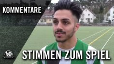 Die Stimmen zum Spiel (TSG Neu-Isenburg II – SV Pars Neu-Isenburg, Kreisliga B, Offenbach)