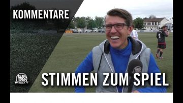 Die Stimmen zum Spiel | TSG Ober-Wöllstadt – SV Nieder-Wöllstadt (5. Spieltag, Kreisoberliga)