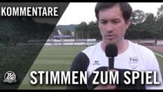 Die Stimmen zum Spiel | TSG Sprockhövel – Kirchhörder SC (Testspiel)