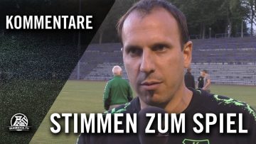 Die Stimmen zum Spiel | TSK Hohenlimburg – SC Obersprockhövel II (Rückspiel, Relegation Bezirksliga)