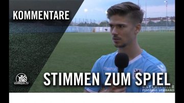 Die Stimmen zum Spiel | TSV 1860 München II – SV Türkgücü-Ataspor (5. Spieltag, Bayernliga Süd)