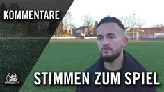 Die Stimmen zum Spiel | TSV 1865 Dachau – SV Türkgücü-Ataspor (21. Spieltag, Bayernliga Süd)
