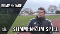 Die Stimmen zum Spiel: TSV 1865 Dachau – SV Aubing ( 11. Spieltag, U19 Kreisliga München)