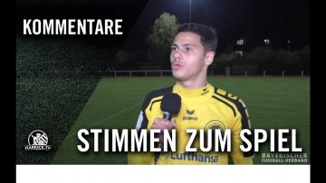 Die Stimmen zum Spiel | TSV Grünwald – SC Eintracht Freising (15. Spieltag, Landesliga Südost)