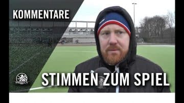 Die Stimmen zum Spiel | TSV Mariendorf 1897 II – SC Schwarz-Weiss Spandau (14. Spieltag)