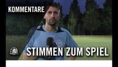 Die Stimmen zum Spiel | TSV Mariendorf 1897 – FC Brandenburg (Testspiel)