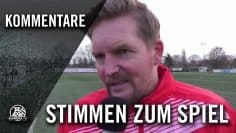Die Stimmen zum Spiel (TSV Marl-Hüls – Lüner SV, Testspiel) | RUHRKICK.TV