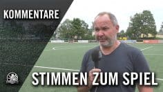 Die Stimmen zum Spiel | TSV Rudow – Füchse Berlin Reinickendorf (Testspiel)