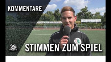 Die Stimmen zum Spiel | TSV Rudow – SC Staaken (Testspiel)