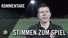 Die Stimmen zum Spiel (TSV Rudow – 1.FC Wilmersdorf, Berlin-Liga) | SPREEKICK.TV
