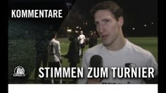 Die Stimmen zum Spiel (TSV Sasel – Heider SV, Finale Mercado-Cup)