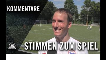 Die Stimmen zum Spiel | TSV Sasel III – TSV Duwo 08 (4. Spieltag, Kreisliga 6)