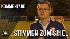 Die Stimmen zum Spiel | TSV Sasel U14 – SC Schwarzenbek U14 (2. Spieltag, C-Kreisklasse 27)
