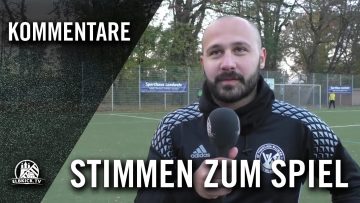 Die Stimmen zum Spiel (TSV Sasel – SC Vorwärts-Wacker 04 Billstedt, Landesliga Hansa) | ELBKICK.TV